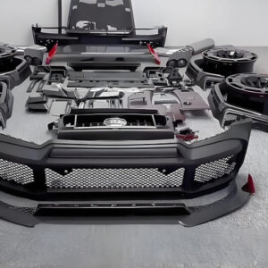 mercedes benz koolstofvezel zijaanzicht