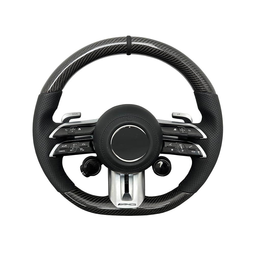 mercedes benz carbon fiber steering wheel