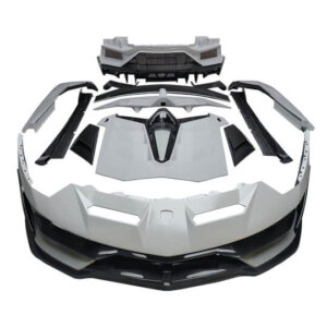 Lamborghini Aventador de fibra de carbono, vista derecha