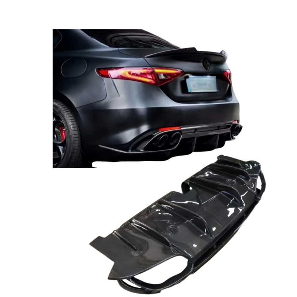 2022 alfa romeo giulia carbon fiber splitter