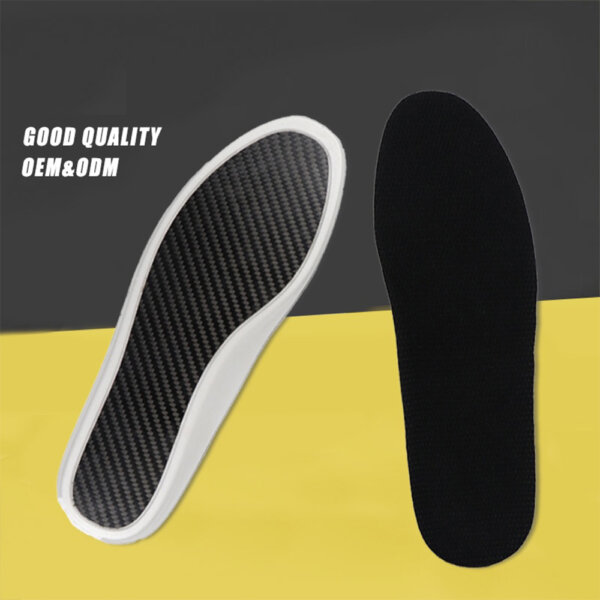 carbon fiber orthotic insoles right view