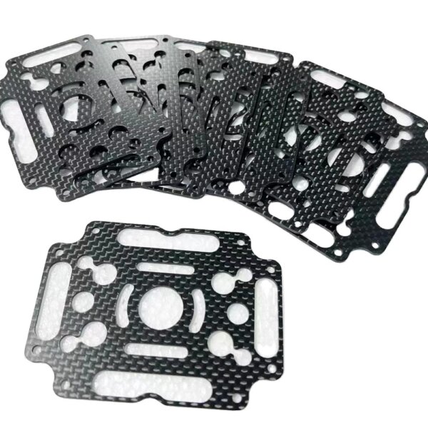 custom cnc carbon fiber top view