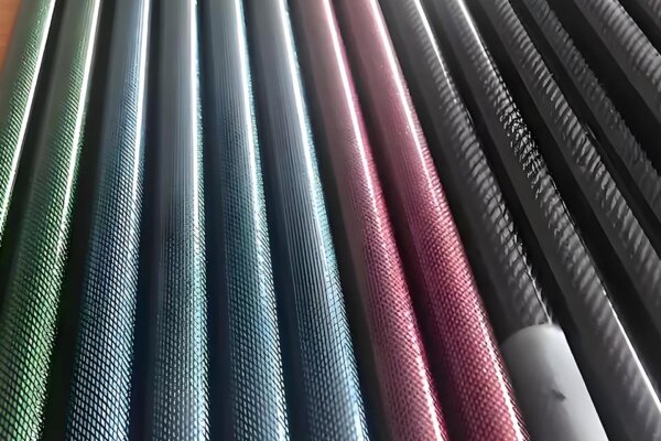 carbon fiber cue shaft color
