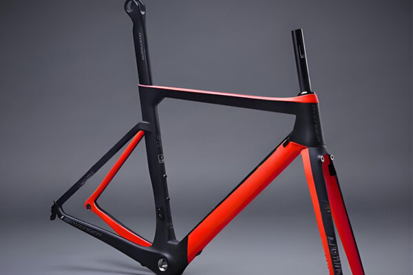 carbon fiber truss structure design red