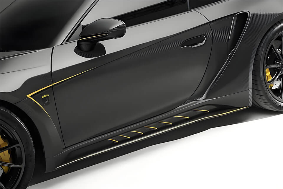 Porsche 911 carbon fiber body panels