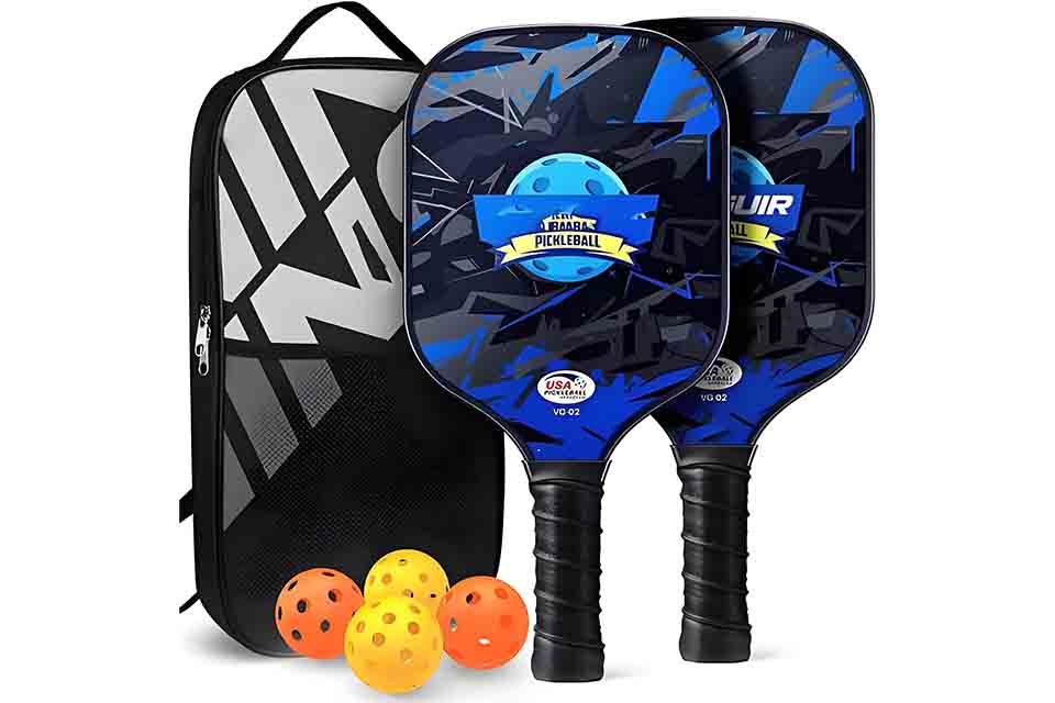 pickleball-padler af kulfiber er gode