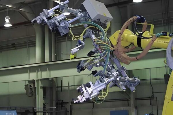 productielijn voor het gieten van composietmateriaal