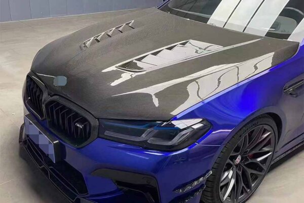 car carbon fiber hood