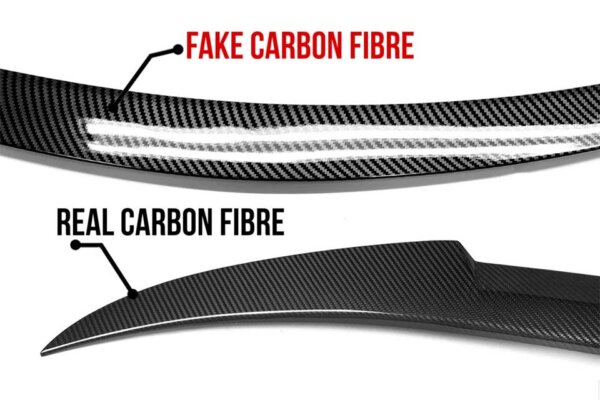real vs fake carbon fiber