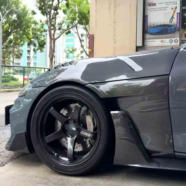 carbon fiber side fenders mk5